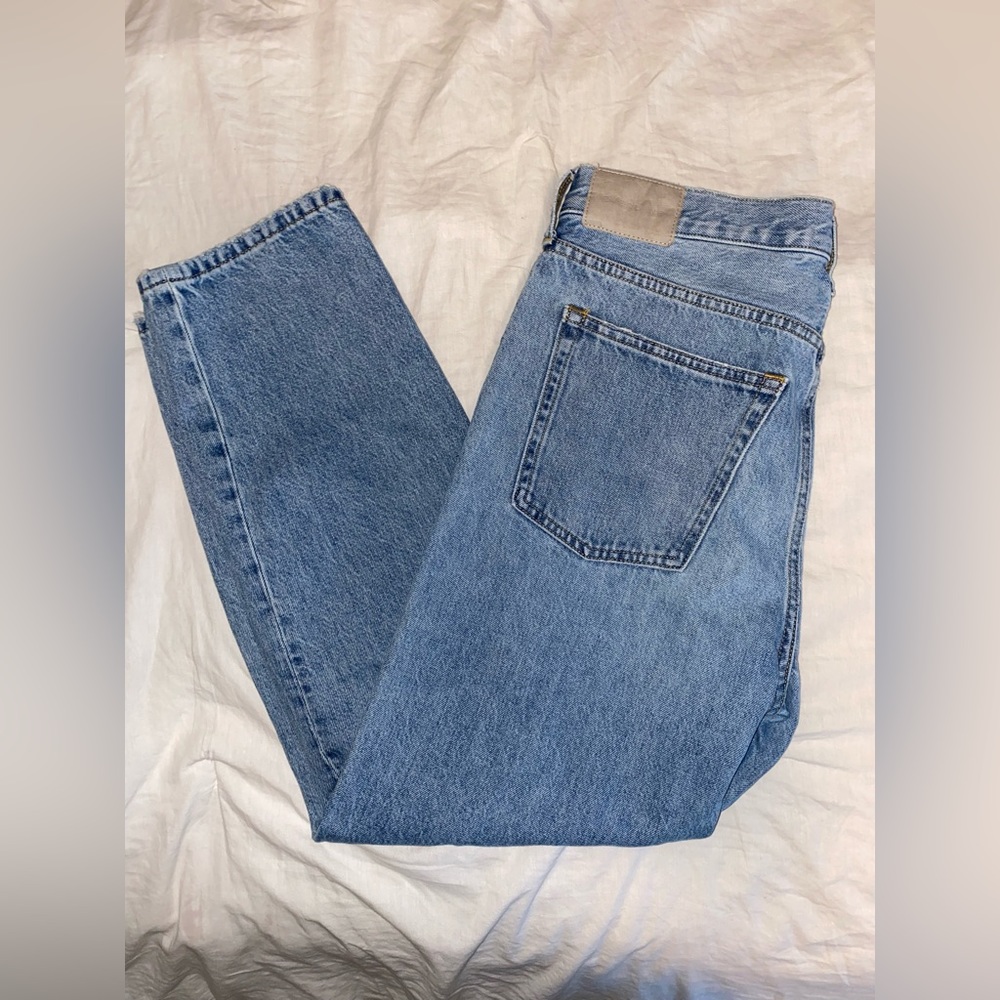 Everlane Rigid Slouch Jeans (29 Regular, Broken-In Blue wash)
